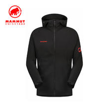 MAMMUT 猛犸象 Macun 2.0男士连帽防风防泼水软壳夹克外套 限量发售 黑色 M