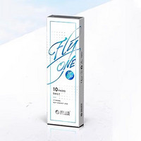 HYDRON 海昌 隐形眼镜3DFit玻尿酸水凝胶透氧 日抛10片