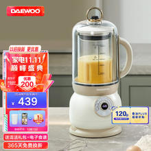 88VIP会员：DAEWOO 大宇 破壁机低音豆浆机料理机 FP02