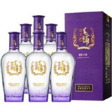 20点截止、预售：劲牌 毛铺苦荞酒 紫荞 45度 荞香型白酒 500ml*6瓶 整箱装