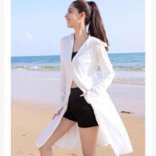 VVC  女长款冰丝防晒服