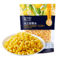 PLUS会员：浦之灵 纯正甜玉米粒 900g/袋 *8件