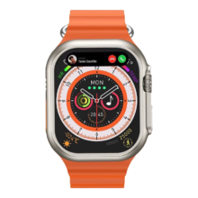 S9Ultra2智能手表运动手表iWatch9 49毫米表盘-黑色海洋表带