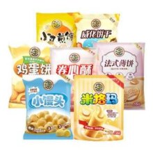 徐福记 小丸煎饼/米果卷/卷心酥/岩板烧 425g