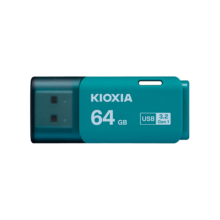 plus会员、掉落券:铠侠（Kioxia）64GB U盘  U301隼闪系列 蓝色 USB3.2接口