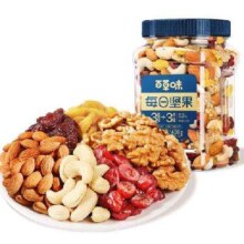 百草味 坚果组合 混合果仁400g*3件