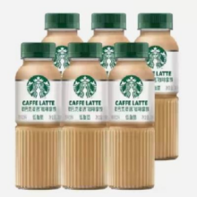 88VIP：Starbucks 星巴克 低脂星选拿铁咖啡饮料 270ml*6瓶*2件