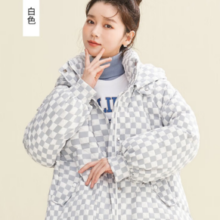 PLUS会员！SNOWFLYING  雪中飞女短款百搭公主风 羽绒服