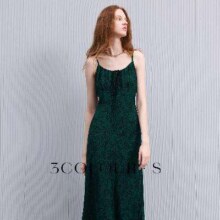 3COLOUR 三彩 佩斯利吊带裙 D392I3007L40G12