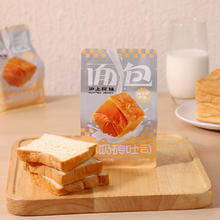 京东PLUS：AUNTEA JENNY 沪上阿姨 小奶砖面包（80g*6个） 480g