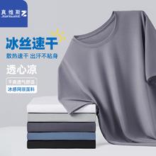 JEANSWEST 真维斯 男士网眼冰丝速干T恤 ZH-41-173233