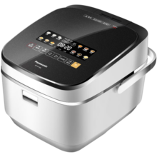 松下（Panasonic） IH立体加热电饭煲大容量家用多功能 铜釜内胆炫彩玻屏多功能菜单酵素饭电饭锅 HT185（4.8L大容量） 4.8L