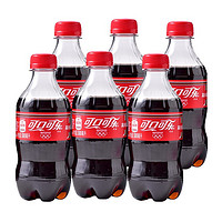 Coca-Cola 可口可乐 300ml*6瓶汽水碳酸饮料