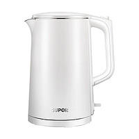 SUPOR 苏泊尔 SW-17J418电热水壶1.7L双层烧水壶家用耐用