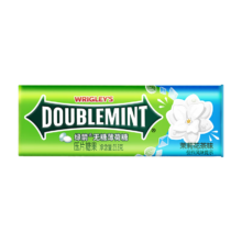 PLUS会员：DOUBLEMINT 绿箭 无糖薄荷糖茉莉花茶味约35粒/瓶