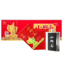 琅琊台青岛酒71度小瑯高100ml*4瓶纯粮食酒高度白酒礼盒装原浆原酒酒厂琅琊台