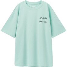 10日10点：Semir 森马 短袖T恤男季oversize舒适纯棉字母印花针织上衣潮