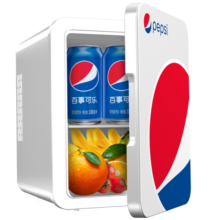 百事（PEPSI）车载冰箱 20L双核母乳小冰箱迷你宿舍消毒杀菌冷暖箱车家两用