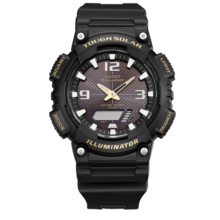 卡西欧（CASIO）手表男士光动能防震运动电子学生表520送男友AQ-S810W-1B