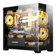 plus会员、京东百亿补贴:AMD锐龙R5 7500F/RX6750GRE 电竞游戏台式电脑主机整机DIY组装机 配置一：R5 5600-RX6750GRE 10G