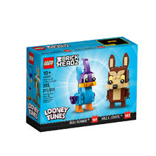 LEGO 乐高 40559BB鸟与歪心狼 男女孩拼搭积木 方头仔玩具