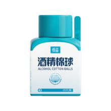 PLUS会员，需首购:H&K 酒精棉球  25只/瓶