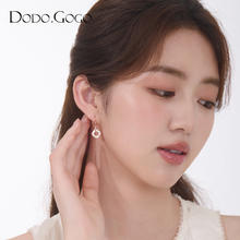 88VIP会员：DODOGOGO 时尚几何耳环女2024新款爆款大气高级感气质耳坠韩国网红法式耳饰