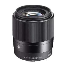 SIGMA 适马 30mmF1.4 DC DN微单vlog定焦人文镜头30f14索尼口富士佳能口
