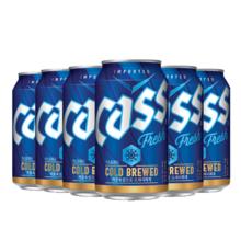 CASS 凯狮 啤酒 经典黄啤 4.5度 355mL 6罐