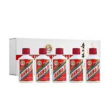 MOUTAI 茅台 小白条 53度 酱香型白酒 50ml*5瓶 礼盒装