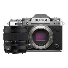 富士（FUJIFILM）X-T5/XT5 微单相机 套机（16-50mm) 4020万像素 7.0档五轴防抖 6K30P 经典机械拨盘 银色
