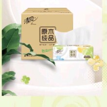 清风  抽纸 3层100抽24包/箱*4件