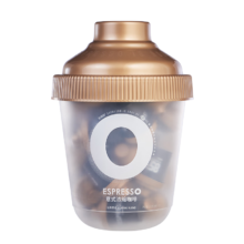 京东百亿补贴：CoffeeBox 连咖啡 鲜萃 速溶黑咖啡 经典意式 混合装 抱抱桶大满罐 33颗*4g