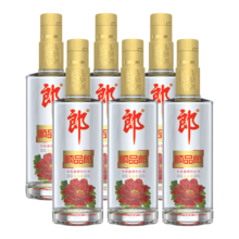 郎酒 顺品郎金盖装 浓酱兼香型 45度 480mL 6瓶