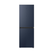 Haier海尔冰箱双开门超薄风冷无霜小冰箱小型家用二门藏冷冻两用大容量不结冰1.6米高冰箱 202L升双门无霜冰箱1.6米高【实际1.56米】