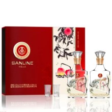 五粮液仙林生态出品，华彩人生 52度白酒大师名作礼盒 500mL*2瓶