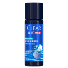 PLUS会员：清扬CLEAR 男士水活净能爽肤水 50ml