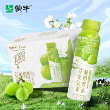 PLUS会员、临期：蒙牛 真果粒花果奶昔茉莉风味+青提果粒酸奶饮品 230g×15瓶