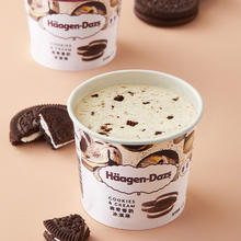 Häagen·Dazs 哈根达斯 Haagen-Dazs）经典曲奇香奶口味大桶冰淇淋473ml 家庭装