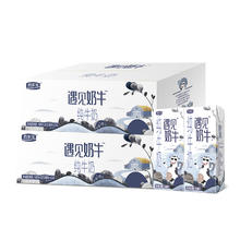 JUNLEBAO 君乐宝 遇见奶牛纯牛奶200ml*24盒*2提蛋白质≥3.2g/100ml