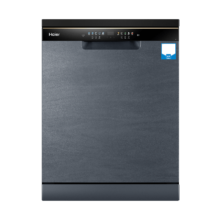 17日20点、plus会员：Haier 14套 嵌入式家用晶彩洗碗机 W30 洗消一体 一级变频 分区精洗开门速干 EYBW142286GGU1 变频升级晶彩W30