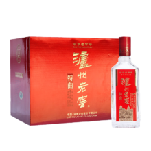 PLUS会员：LUZHOULAOJIAO 泸州老窖 特曲三两三 浓香型白酒 52度 165ml*6瓶 整箱礼盒装