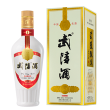 武陵酒 经典飘香53度酱香型高度白酒 纯粮固态大曲 自饮口粮 湖南名酒 53度 500mL 1瓶 （无礼袋）