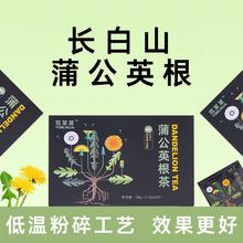 范菜菜 蒲公英根茶炒熟小颗粒 泡水独立小包装50g*1盒
