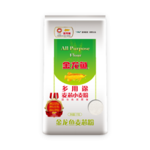 金龙鱼 面粉 中筋粉 多用途麦芯小麦粉 1kg 包子饺子馒头饼手擀面