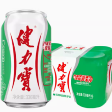 JIANLIBAO 健力宝 纤维+ 无糖 运动饮料 330ml*6罐装