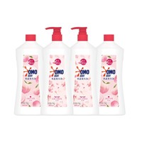 OMO 奥妙 果蔬餐具净 白桃樱花春日限定 1.1KG*4瓶