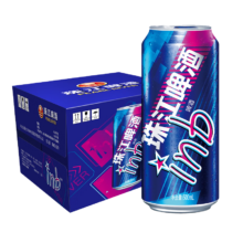 PLUS会员：PEARL RIVER 珠江啤酒 8度珠江InBeer啤酒 500ml*12听*5件