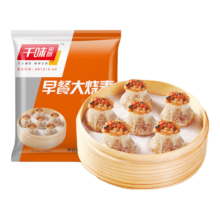 plus会员、需首购:千味央厨 烧麦 剁椒口味 1kg