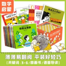 蒲公英数学图画书（全37册）儿童3-6-9岁幼儿园小中大班学前班教材用书幼小衔接数学思维启蒙书